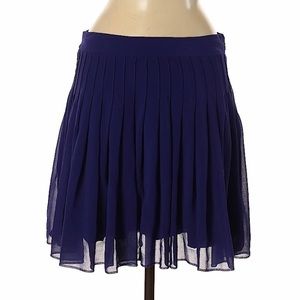 Gap blue / purple pleated skirt